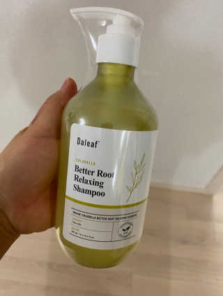 달리프 클로렐라 베러 루트 릴렉싱 샴푸 500ml — 5점을 준 리뷰어가 2020년 12월 올린 사용 사진