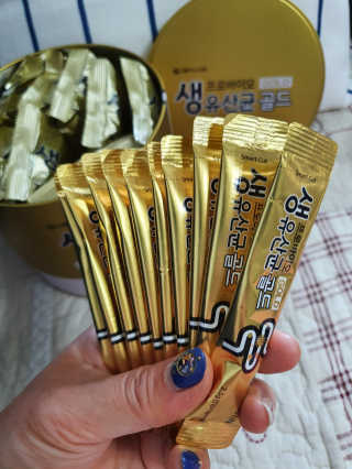 서울약사신협_프로바이오생유산균골드_2.5x100포 — 5점을 준 리뷰어가 2020년 6월 올린 사용 사진