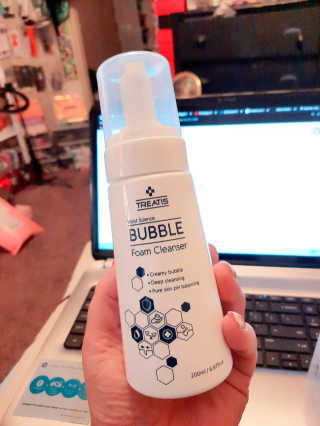 트리티스 [TREATIS] Bubble Foam Cleanser 200ml — 5점을 준 리뷰어가 2020년 10월 올린 사용 사진
