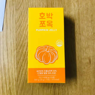 조은약초 국산 늙은 호박즙 호박쪼옥 젤리 20g x 15포 — 3점을 준 리뷰어가 2020년 8월 올린 사용 사진