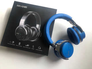 SEVIZ Bluetooth Headphones 10 3color — 5점을 준 리뷰어가 2020년 7월 올린 사용 사진
