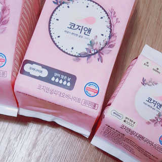 코지앤 생리대 체험 패키지 — 5점을 준 리뷰어가 2020년 10월 올린 사용 사진