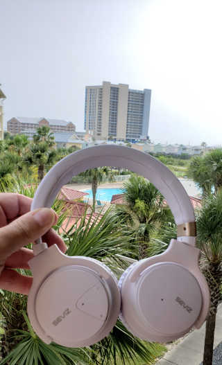 SEVIZ Bluetooth Headphones 10 3color — 5점을 준 리뷰어가 2020년 6월 올린 사용 사진