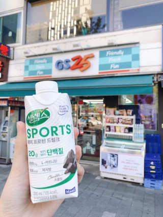 셀렉스스포츠 셀렉스 스포츠 드링크 초콜릿 _ 330ml x 12팩 — 5점을 준 리뷰어가 2020년 10월 올린 사용 사진