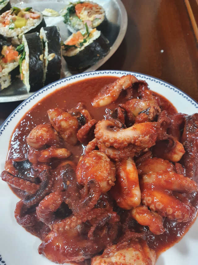 양념쭈꾸미 리뷰 사진