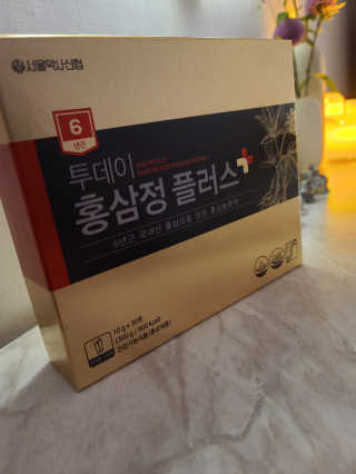 서울약사신협_투데이홍삼정플러스스틱_10g x 30포 — 5점을 준 리뷰어가 2020년 12월 올린 사용 사진