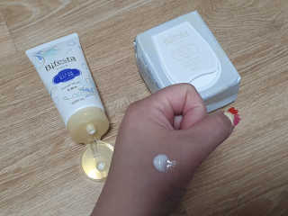 SPF50 PA++++ 선크림까지 완벽하게, 비페스타 2종 — 4.5점을 준 리뷰어가 2020년 5월 올린 사용 사진