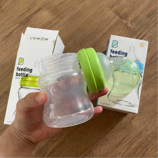 유비맘 신생아젖병 120ml 트리플팩_ 젖꼭지 포함 — 5점을 준 리뷰어가 2020년 6월 올린 사용 사진