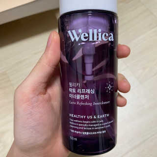 웰리카_V CARE 웰리카 락토 리프레싱 이너클렌저 — 5점을 준 리뷰어가 2020년 12월 올린 사용 사진