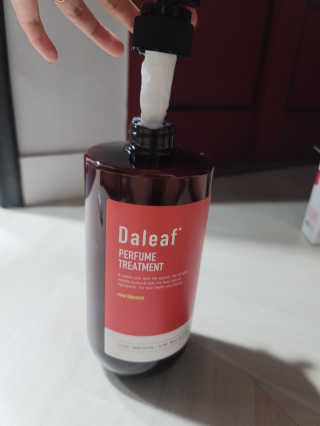 달리프 진저 베러퍼퓸 트리트먼트 1000ml 향 5종 — 5점을 준 리뷰어가 2020년 11월 올린 사용 사진