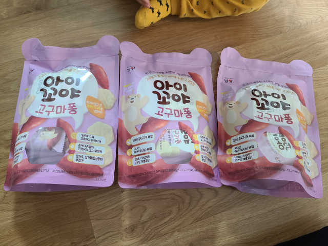 아이꼬야 고구마퐁 3EA 리뷰 사진