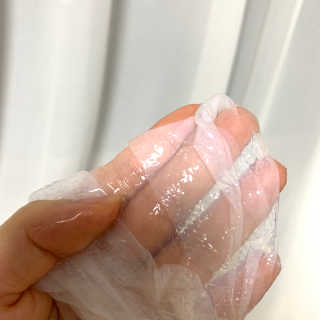 이너풀 하이 모이스처라이징 바이오셀룰로오스 마스크 — 5점을 준 리뷰어가 2020년 8월 올린 사용 사진
