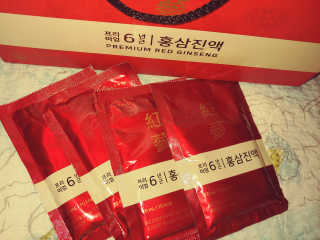 서울약사신협_New프리미엄6년근홍삼진액_70mlx30포 — 4점을 준 리뷰어가 2020년 8월 올린 사용 사진