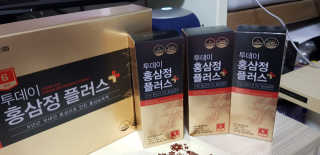 서울약사신협_투데이홍삼정플러스스틱_10g x 30포 — 5점을 준 리뷰어가 2020년 12월 올린 사용 사진