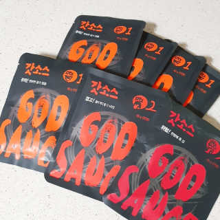갓소스 만능양념소스 60gx4팩 1,2,3단계샘플러60gx3팩 — 5점을 준 리뷰어가 2020년 7월 올린 사용 사진