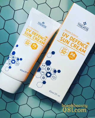 트리티스 US [TREATIS] UV Defence Sun Cream PA+++ / SPF50+ — 5점을 준 리뷰어가 2020년 12월 올린 사용 사진