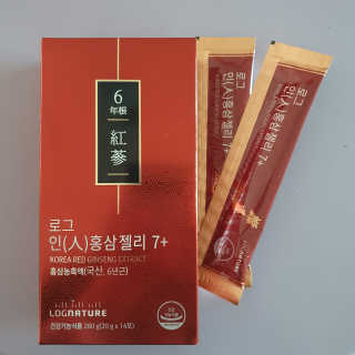 로그네이처 로그 인 홍삼젤리 7+ — 4점을 준 리뷰어가 2020년 5월 올린 사용 사진