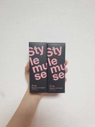 ATS스타일 뮤즈 ATS 스타일 뮤즈 리페어 컬 크림 50ml X 2EA — 5점을 준 리뷰어가 2020년 11월 올린 사용 사진