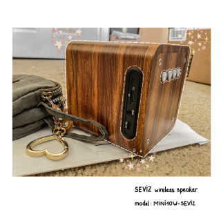 SEVIZ MINI10W 레트로 블루투스 스피커 — 4.5점을 준 리뷰어가 2020년 6월 올린 사용 사진