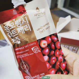 자연에온 몽모랑시 타트체리 착즙 100mL 10개입 2BOX — 5점을 준 리뷰어가 2020년 11월 올린 사용 사진