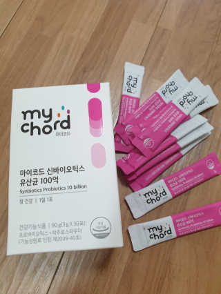 JW중외제약 마이코드 신바이오틱스 유산균 100억 — 5점을 준 리뷰어가 2020년 7월 올린 사용 사진