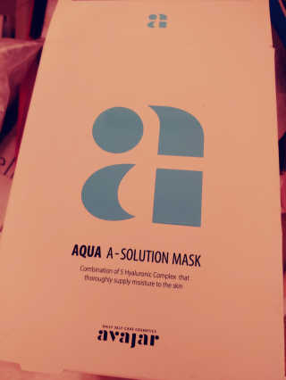 Avajar A-Solution 마스크 — 2.5점을 준 리뷰어가 2020년 12월 올린 사용 사진