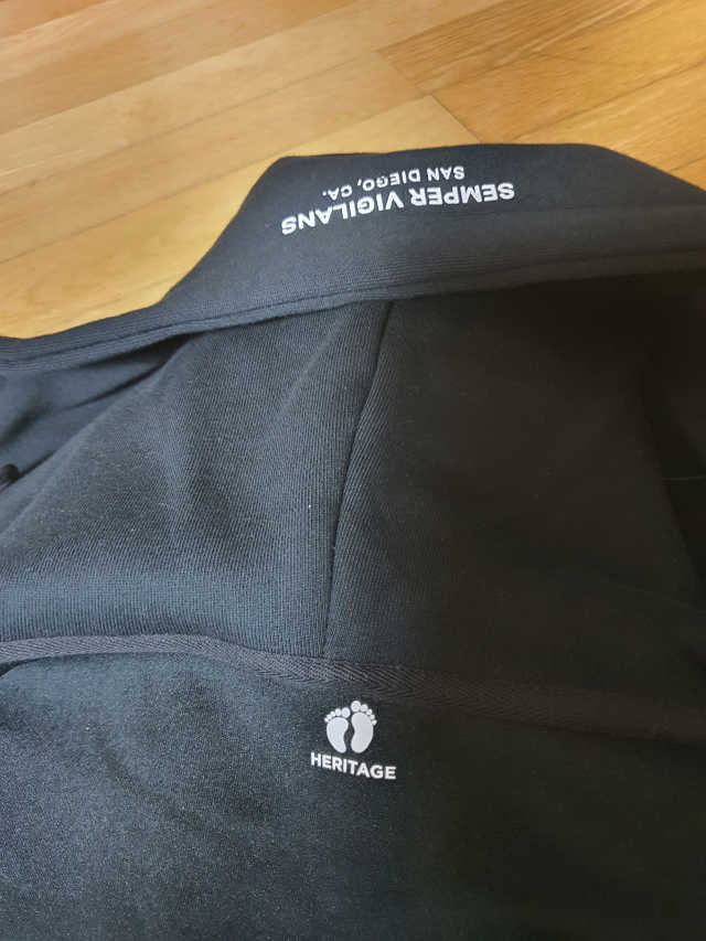 행텐 헤리티지 후드집업 리뷰 사진