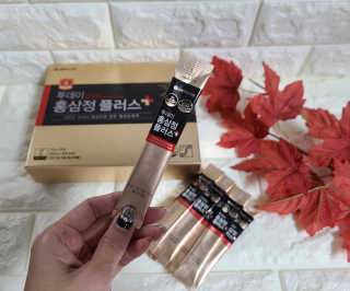 서울약사신협_투데이홍삼정플러스스틱_10g x 30포 — 5점을 준 리뷰어가 2020년 11월 올린 사용 사진
