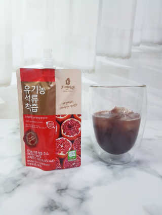자연에온 유기농 석류 착즙 100mL 10개입 2BOX — 5점을 준 리뷰어가 2020년 11월 올린 사용 사진