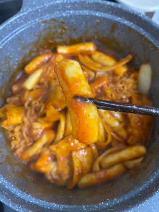 화곡미담 옛날 떡볶이 — 5점을 준 리뷰어가 2020년 4월 올린 사용 사진