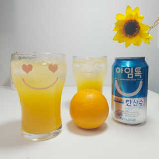 일화 아임톡 탄산수 355ml X 24캔 — 5점을 준 리뷰어가 2020년 4월 올린 사용 사진