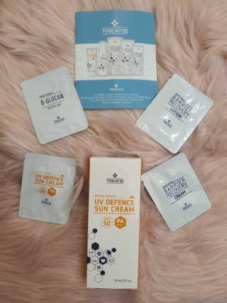 트리티스 SG_[TREATIS] UV Defence Sun Cream — 5점을 준 리뷰어가 2020년 10월 올린 사용 사진
