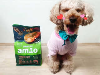 [풀무원 아미오] 자연담은식단 1kg 3종 — 5점을 준 리뷰어가 2020년 12월 올린 사용 사진