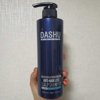다슈코리아 다슈 데일리 단백질 한방 두피 골드 샴푸 500ml — 5점을 준 리뷰어가 2020년 4월 올린 사용 사진