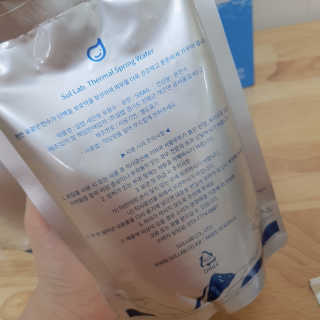 [설랩] 클렌징워터 세안수 500ml x 6팩 — 4점을 준 리뷰어가 2020년 9월 올린 사용 사진