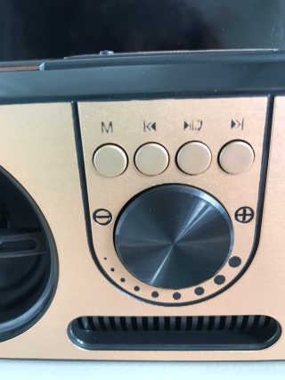 SEVIZ RETRO20W 레트로 블루투스 스피커 — 5점을 준 리뷰어가 2020년 8월 올린 사용 사진
