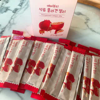 365더건강 에버뷰티 석류콜라겐 젤리 — 4점을 준 리뷰어가 2020년 7월 올린 사용 사진