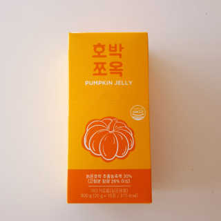 조은약초 국산 늙은 호박즙 호박쪼옥 젤리 20g x 15포 — 5점을 준 리뷰어가 2020년 8월 올린 사용 사진