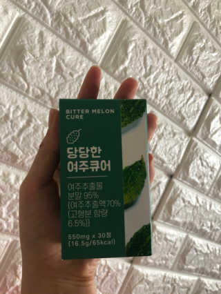 조은약초 국산 당당한 여주큐어 550mg x 30정 x 1박스 — 5점을 준 리뷰어가 2020년 7월 올린 사용 사진