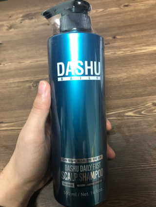 다슈코리아 다슈 데일리 패스트 한방 두피 샴푸 500ml — 4.5점을 준 리뷰어가 2020년 4월 올린 사용 사진