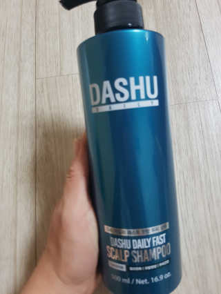 다슈코리아 다슈 데일리 패스트 한방 두피 샴푸 500ml — 5점을 준 리뷰어가 2020년 4월 올린 사용 사진