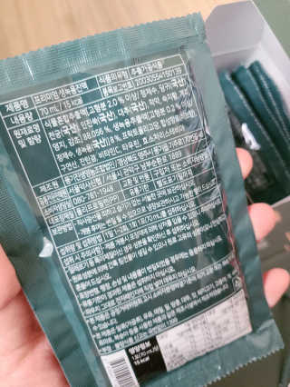 서울약사신협 약사신협_생녹용 진액_70ml x 30포 — 5점을 준 리뷰어가 2020년 10월 올린 사용 사진