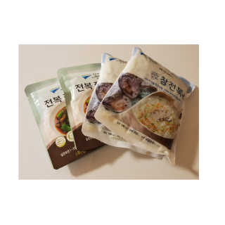 바다는다웰빙이다 완도사랑 전복죽 250g - 2팩 + 전복장조림 2팩 — 5점을 준 리뷰어가 2020년 11월 올린 사용 사진