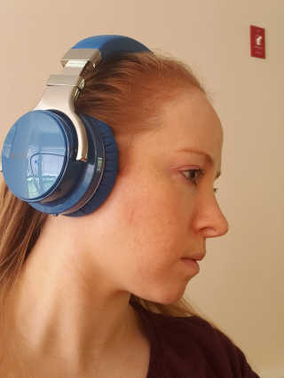 SEVIZ Bluetooth Headphones 10 3color — 5점을 준 리뷰어가 2020년 6월 올린 사용 사진
