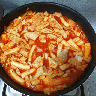 화곡미담 옛날 떡볶이 — 5점을 준 리뷰어가 2020년 4월 올린 사용 사진