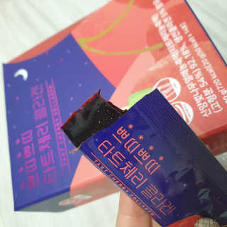 서울약사신협_쁘띠쁘띠타트체리콜라겐_20g x 14포 — 5점을 준 리뷰어가 2020년 11월 올린 사용 사진