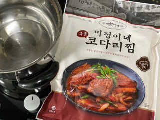 미정이네 코다리찜 [미정이네] 코다리찜 간편식 요리키트 — 5점을 준 리뷰어가 2020년 4월 올린 사용 사진