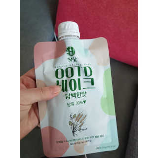 [꾸콤] 참참 OOTD쉐이크 담백한 일주일세트 50g x 5 — 5점을 준 리뷰어가 2020년 11월 올린 사용 사진
