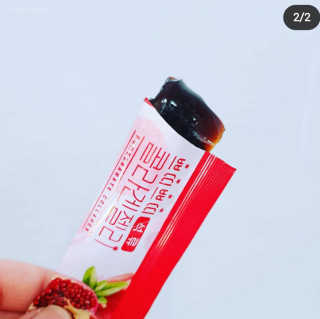 헬스업_쁘띠쁘띠석류콜라겐젤리_20g x 14포 — 4.5점을 준 리뷰어가 2020년 11월 올린 사용 사진