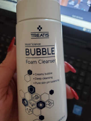트리티스 [TREATIS] Bubble Foam Cleanser 200ml — 5점을 준 리뷰어가 2020년 12월 올린 사용 사진